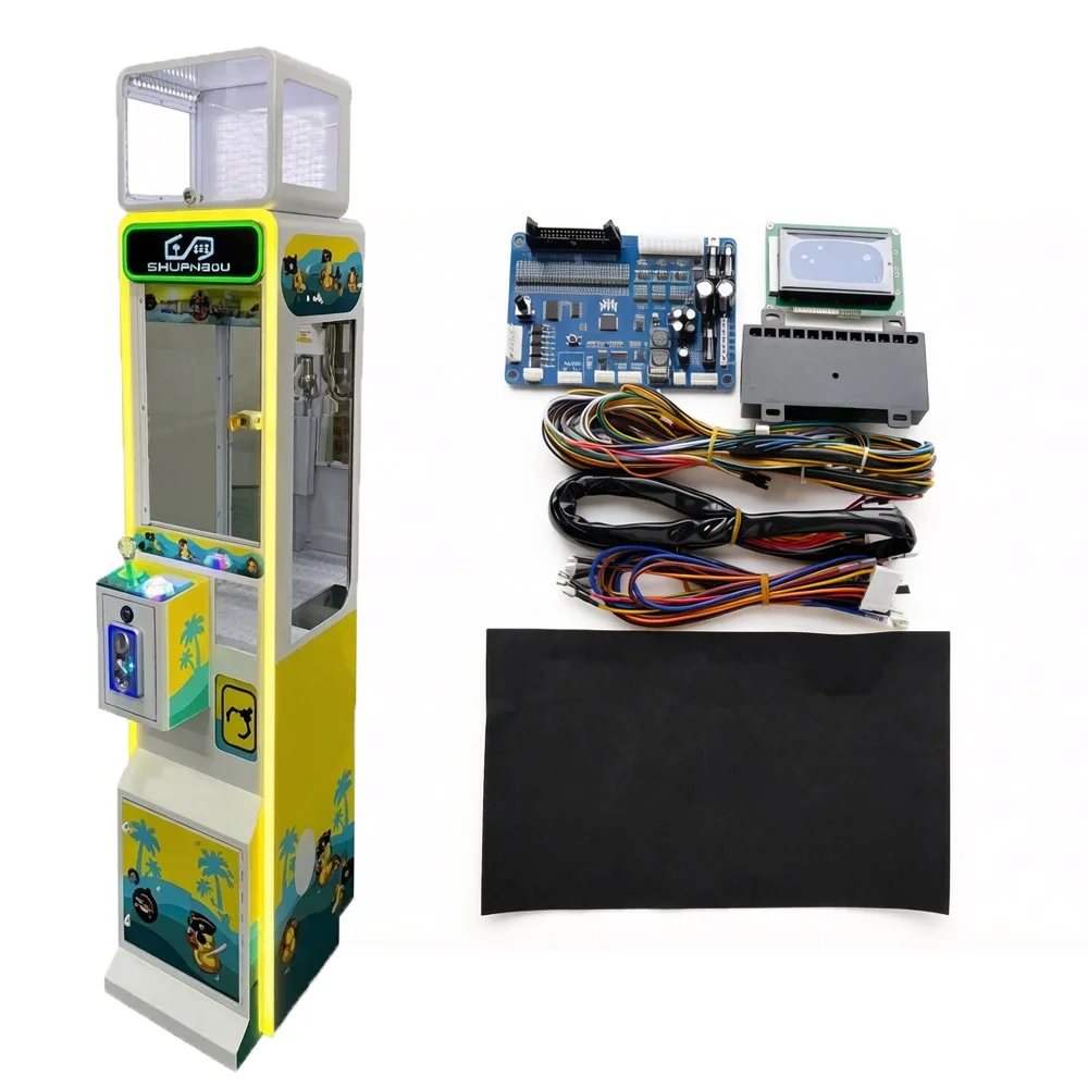 MT Mini Claw Machine DIY Kit - Arcade Coin-Operated Game Machine Accessories For Shopping Malls And Entertainment