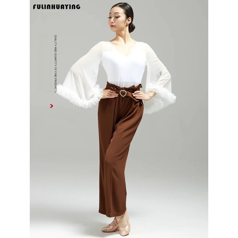 

Костюм для современного танца, верхняя юбка, брюки