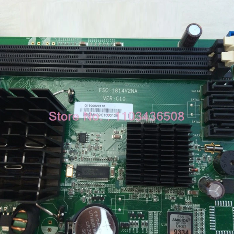 For EVOC Industrial Control Motherboard Before Shipment Perfect Test FSC-1814V2NA VRE: A3.0 A4.0 C00 C10