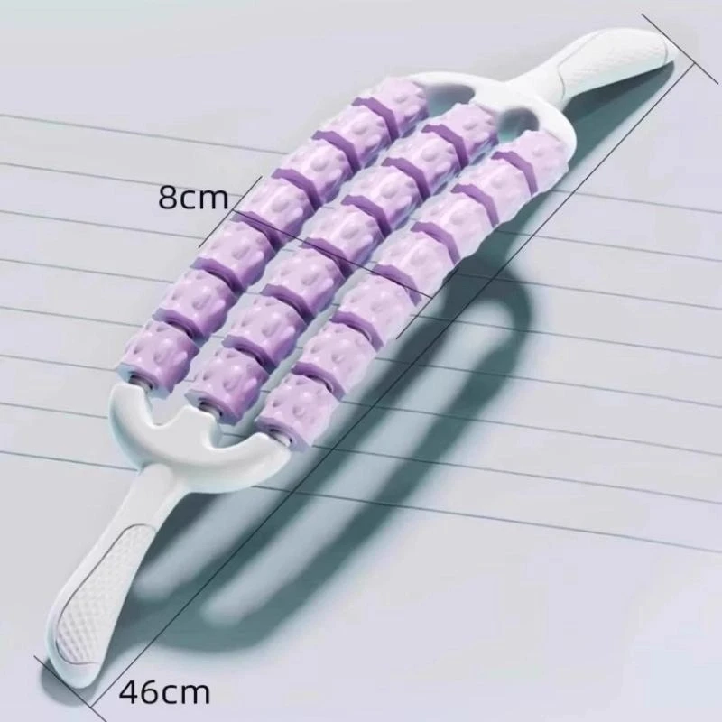 Sports Fascia Stick - Draagbare gebogen massageroller voor fitness en yoga, anti-cellulitis, ideaal voor onderarmen