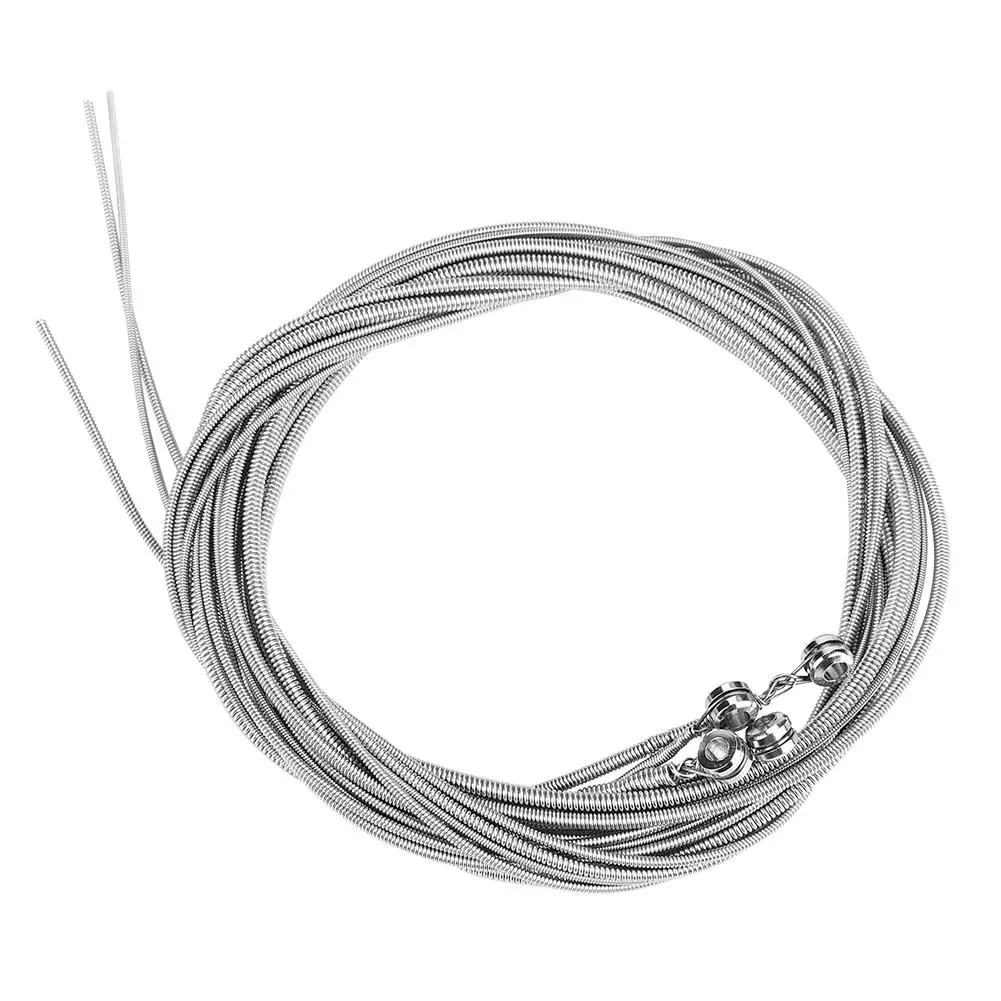 

1 Set Durable Smooth Anti-Rust Electric Bass Strings 1mm-2.5mm 4-String Instrument Accessory