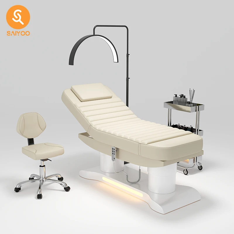 

Thai Style Electric Massage Bed for Eyelash and Facial Spa Salon Beauty Room Use