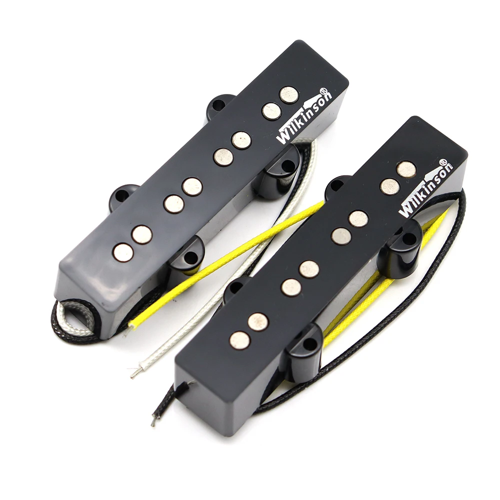 

J-Bass Wilkinson 4 String Premium WBJ AlNiCo V Neck&Bridge Pickups for Jazz Bass JB Electric Bass Guitar