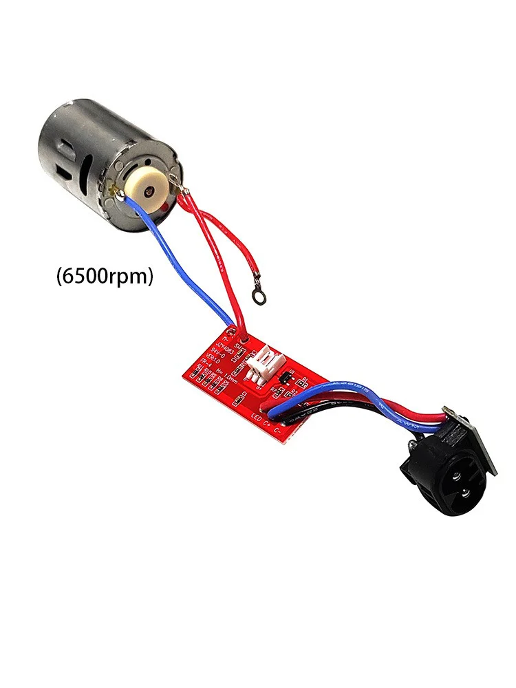 3,6V 6500RPM 7200RPM Professionelles Haarschneidemaschinen-Motor-Motherboard-Set mit Endstecker für Wahl 8504/8148/8591 Trimmer-Zubehör – Detail 6