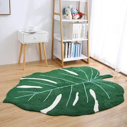 Creatieve Bladeren Tapijten Woonkamer Nordic Zachte Slaapkamer Tapijt Woondecoratie Kinderkamer Kruipen Tatami Entree/Hal Gebied Tapijt