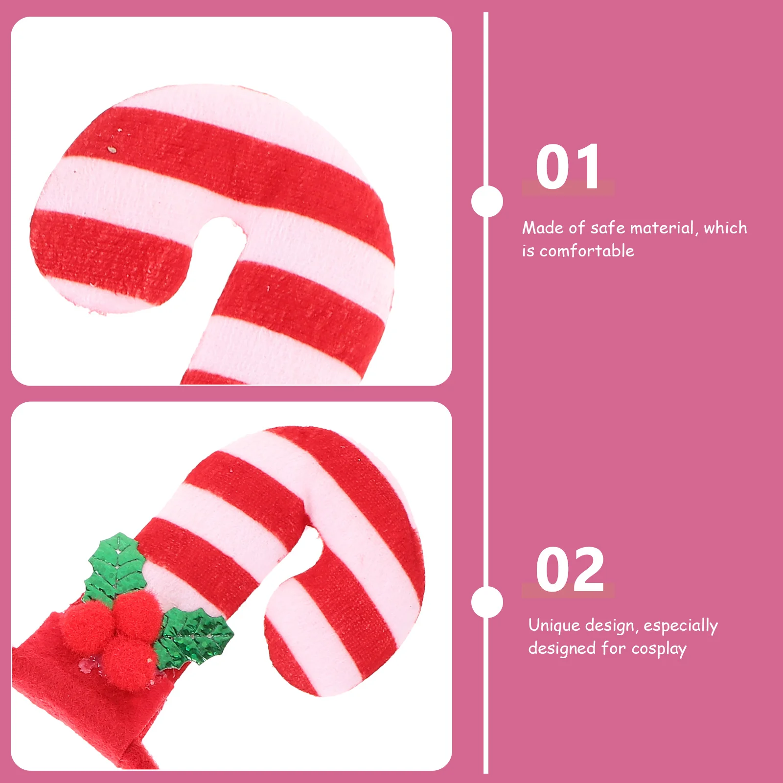 

3Pcs Christmas Headband Special Festival Theme Hairband for Holiday Party Cosplay Gift Decoration Christmas Headband