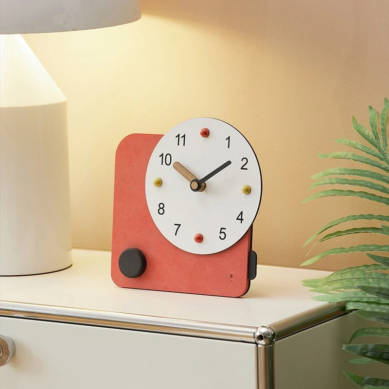 

Living room modern office desk clock creative entrance home TV cabinet decoration ornament