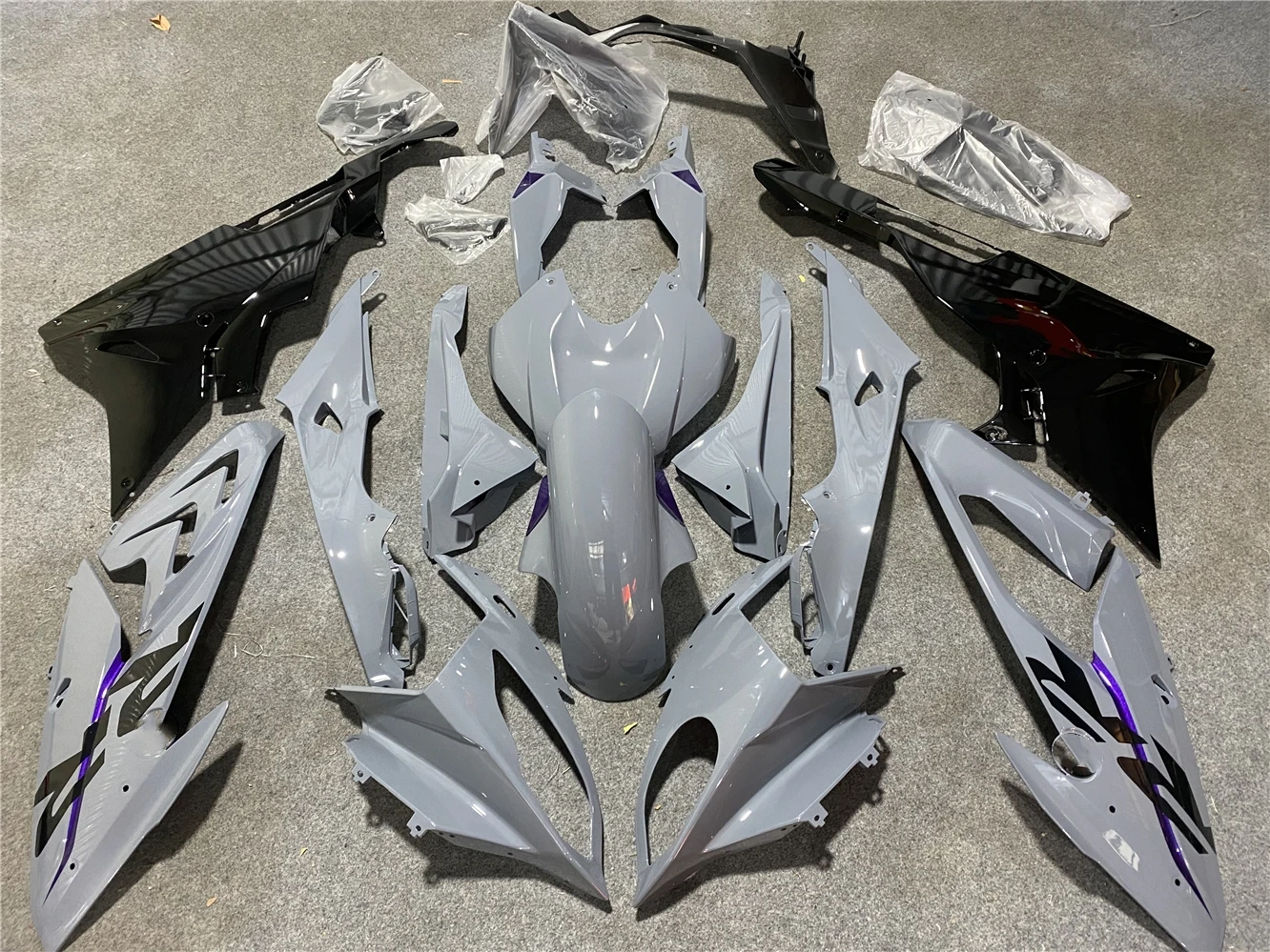 Motorcycle Fairing Kit for S1000RR 15 16 year S1000 2015 2016 Fairing Gray purple Black motorcycle housing