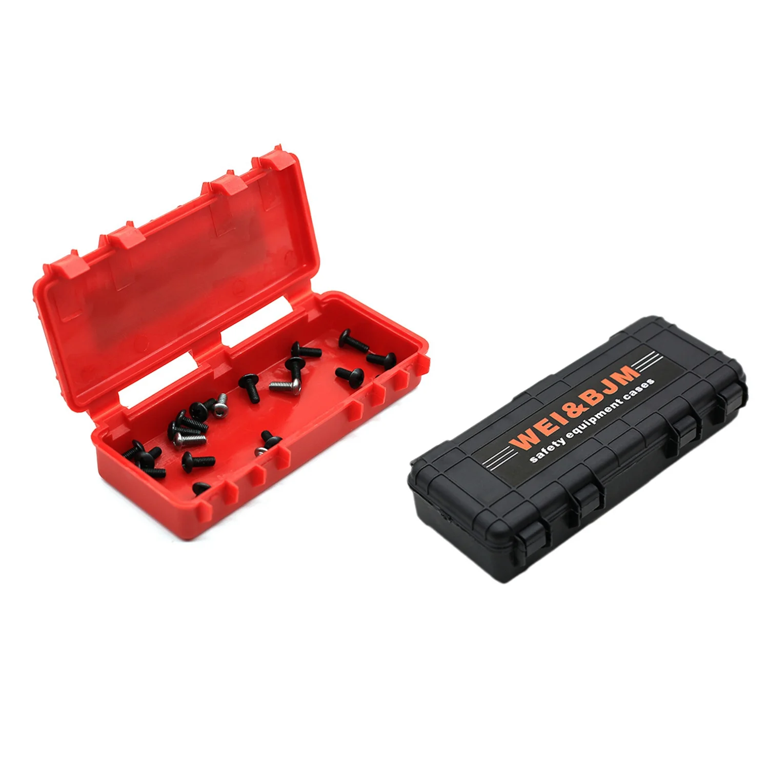 

A63T-6Pcs Пластиковый ящик для хранения автомобилей на радиоуправлении, инструмент для украшения Traxxas Trx4 Axial Scx10 90046 D90 1/10 Rc Crawler, 3 шт. Bl