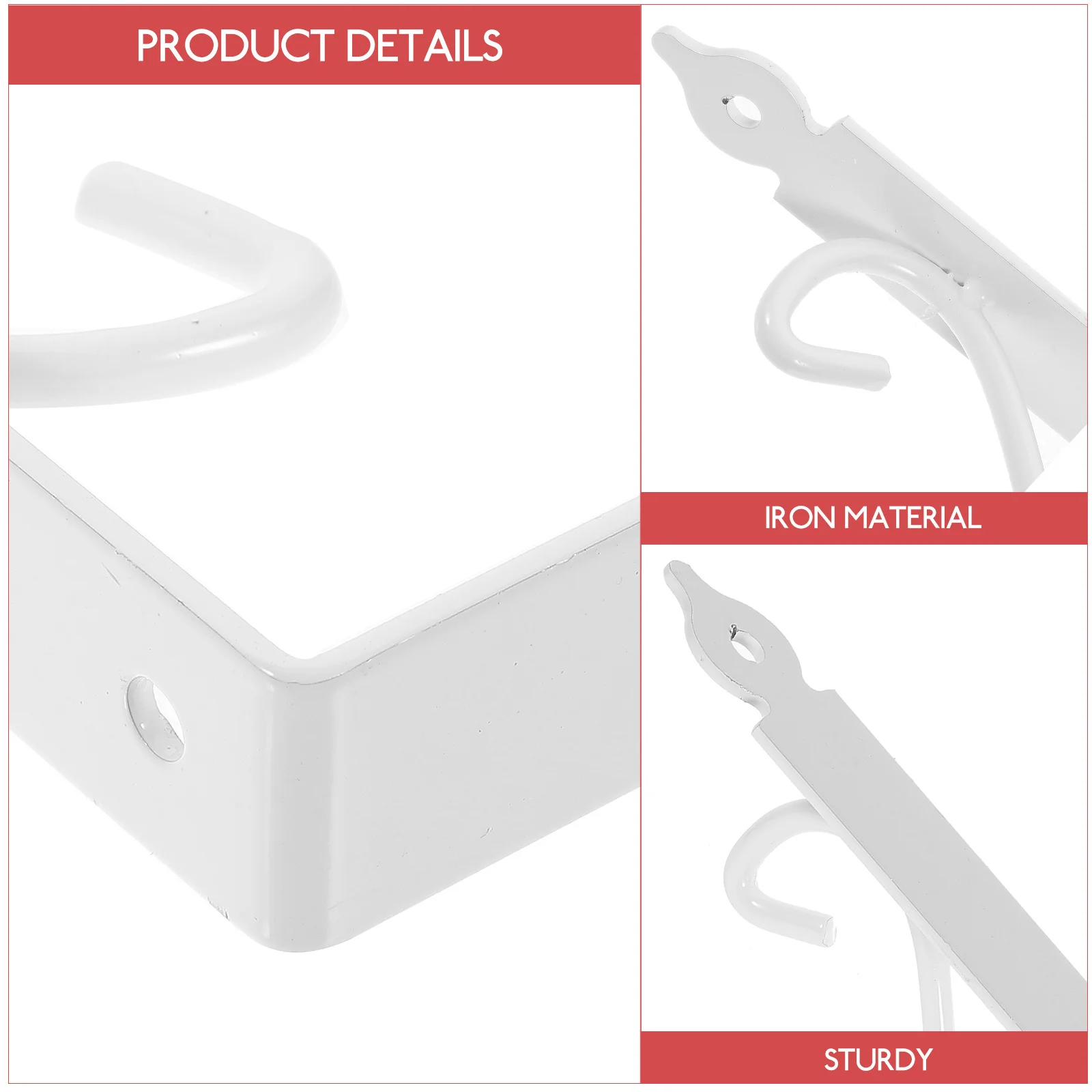 

4 шт., белые настенные кронштейны, железный цветочный узор, поддержка полки, книжная полка, набор обшивки, винтажный стиль, 20x20 см