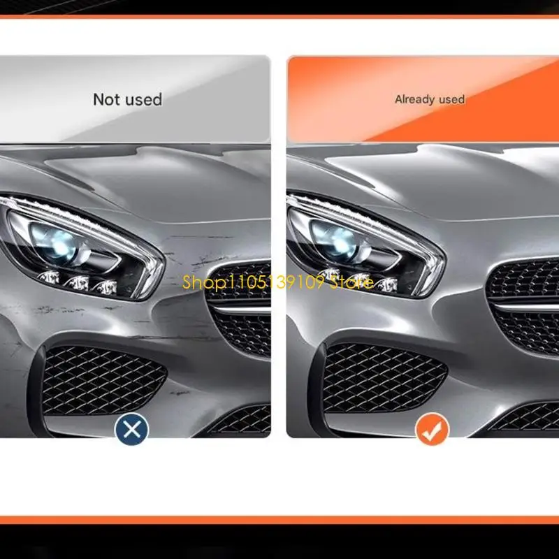 P5ED Very Effective Windshield Oil Film Remover Car Windshield Cleaner Non Toxic Formula Works Instantly for Clear View