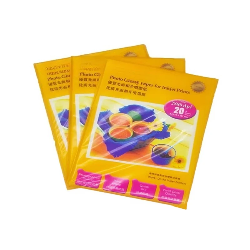 

Cheap Glossy Inkjet Photo Paper A4 Glossy Photo Paper 4r Photo Paper