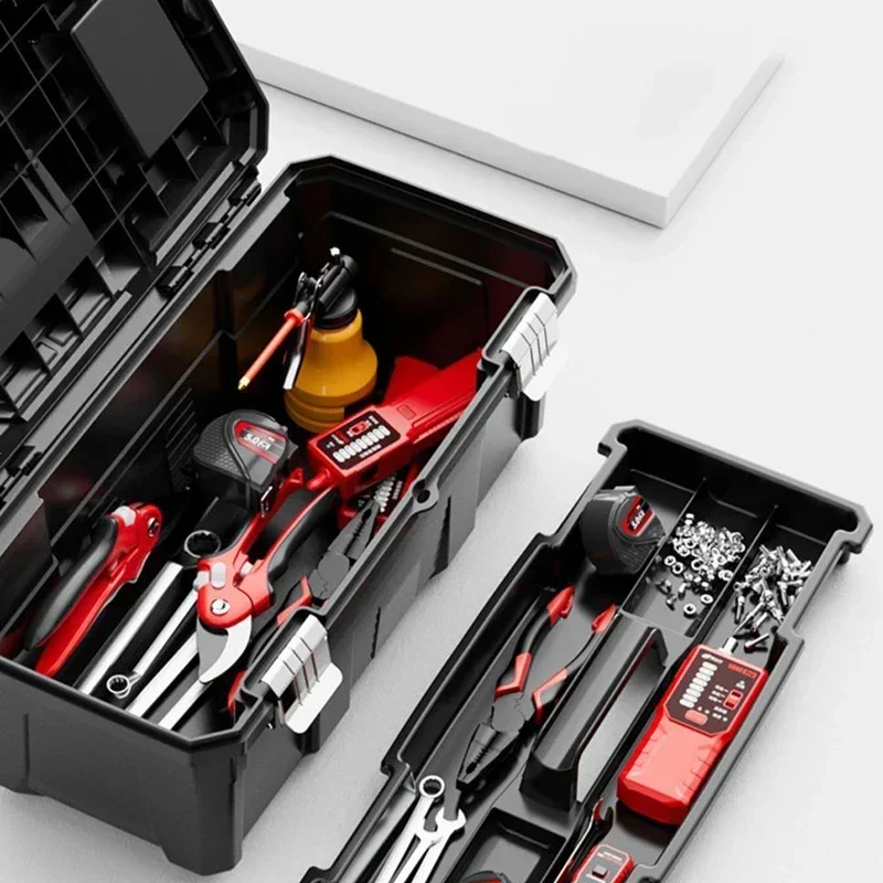 Toolbox Industrial Grade Household Multifunctional Hardware Electrician Storage Set Car Tool Capacity Portable Professional