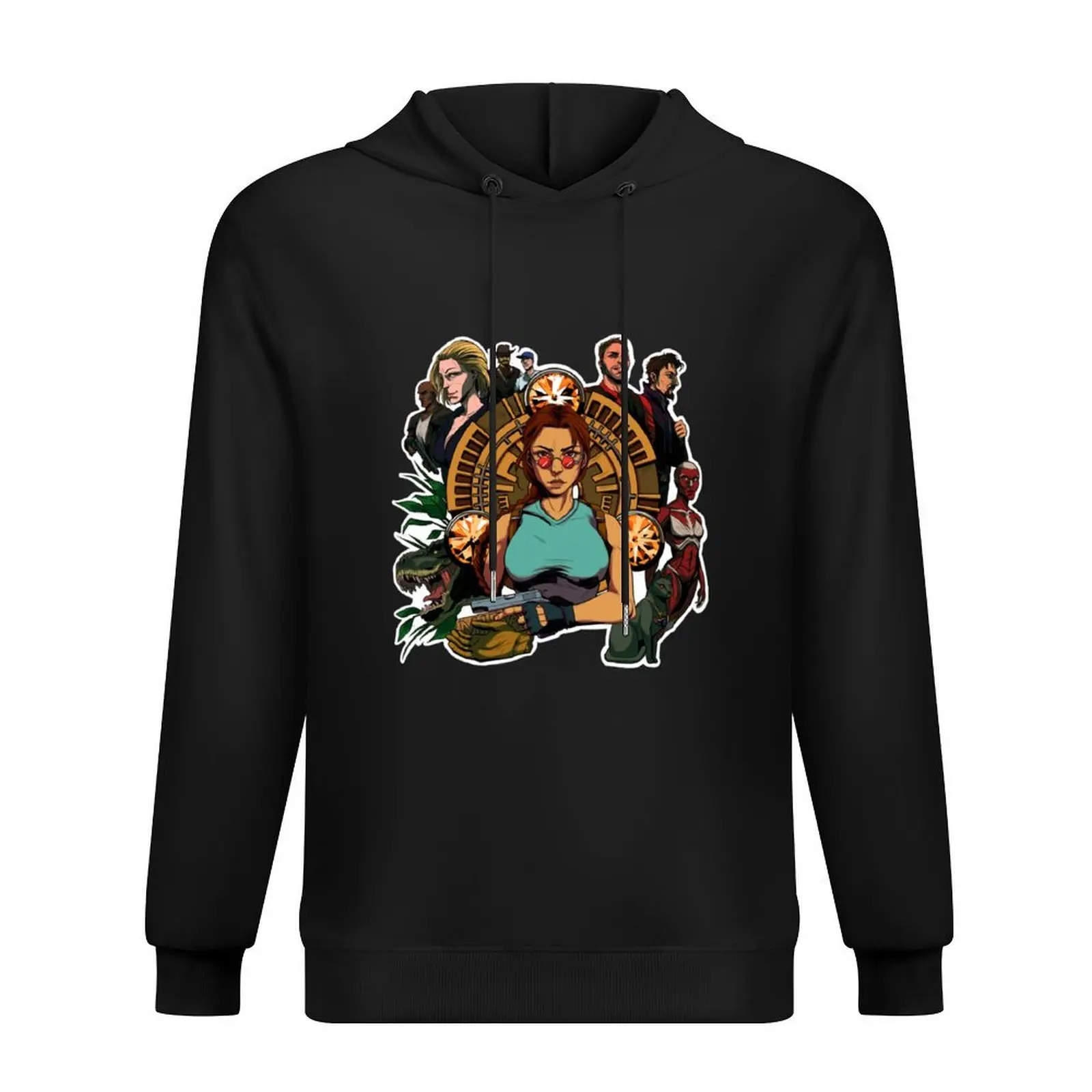 

Tomb Raider 1996 Hoodie autumn jacket men men's autumn clothes japanese style anime clothes big size hoodie