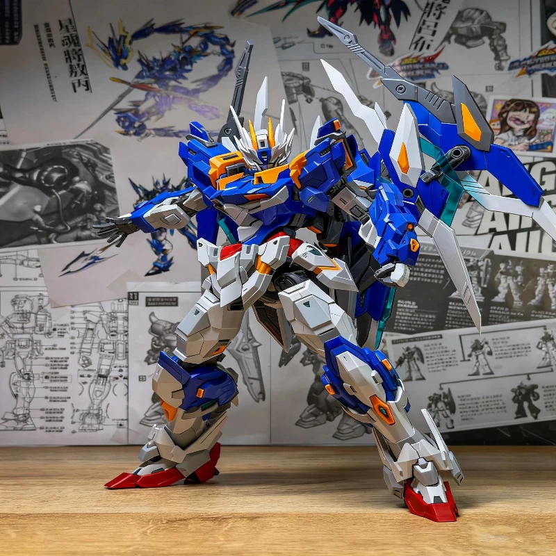 في المخزون SNAA سلسلة السيادة بليد الإمبراطور 1/100 Mecha الجمعية أطقم منمذجة عمل أرقام سطح المكتب زخرفة مفاجأة دمى هدايا #5