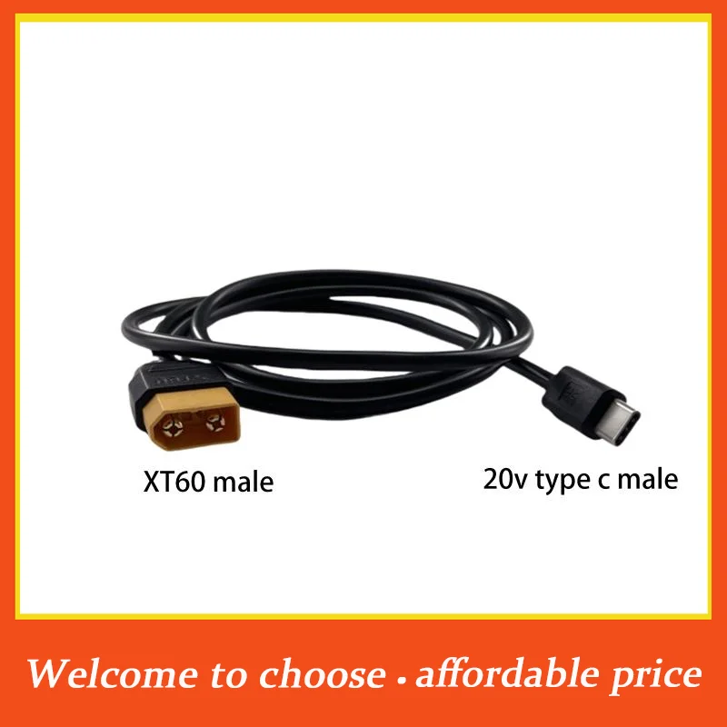 TH 5A Type-C To XT60 Male Female Plug Power Cable PD100W Fast Charging Cable For Model Aircraft/drones Lithium Battery 20V