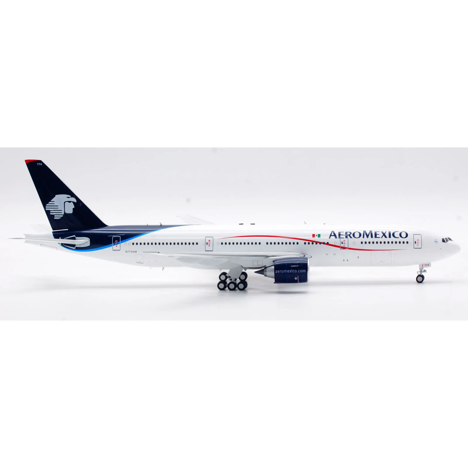 IF772AM1223 Alloy Collectible Plane Gift INFLIGHT 1:200 Aeromexico Airlines Skyteam Boeing 777-200 Diecast Aircraft Model N774AM