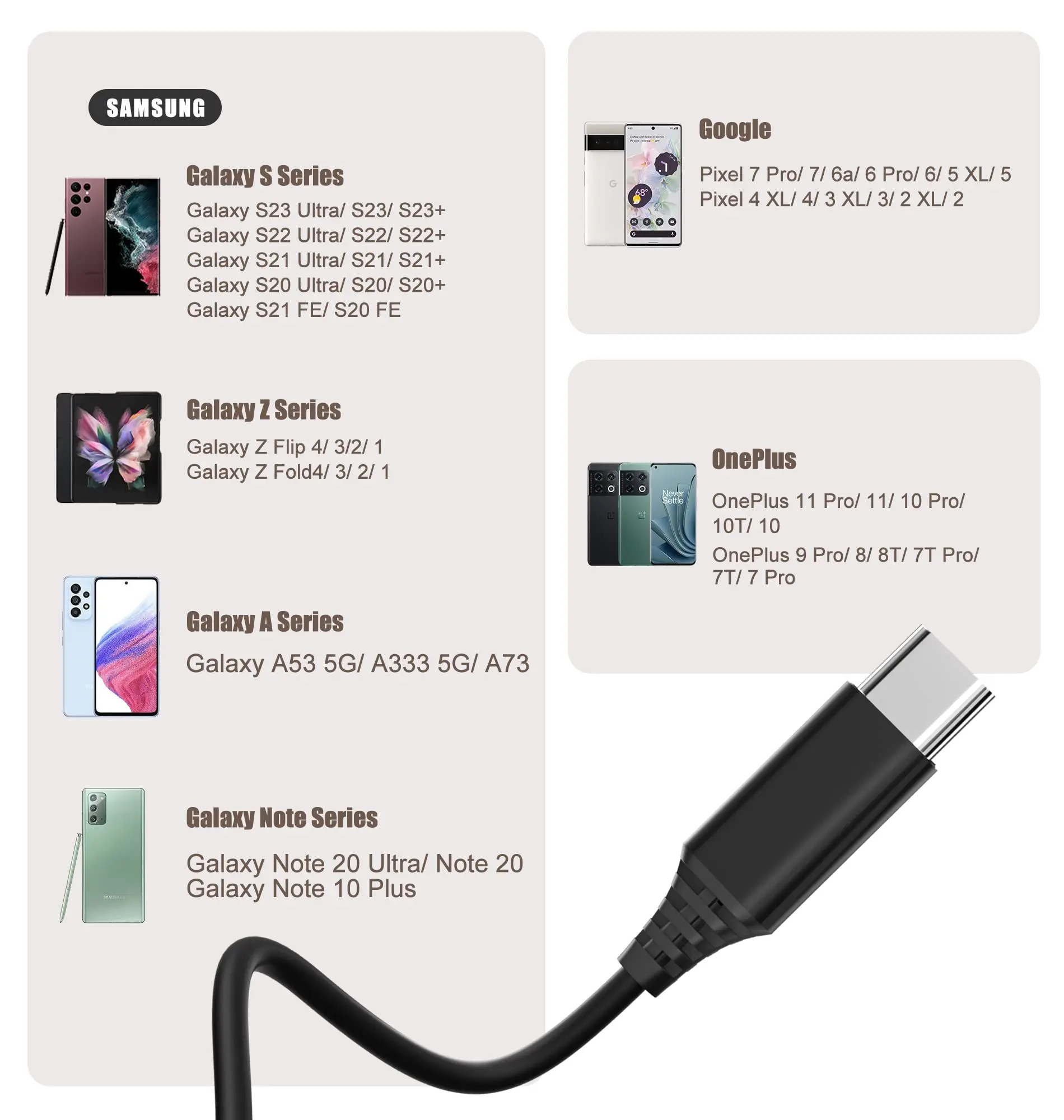 Auriculares USB C con sonido Dolby con reducción de ruido tipo C 3,5mm auriculares con cable de música para Samsung Galaxy S24 S23 Ultra iPhone 16 15