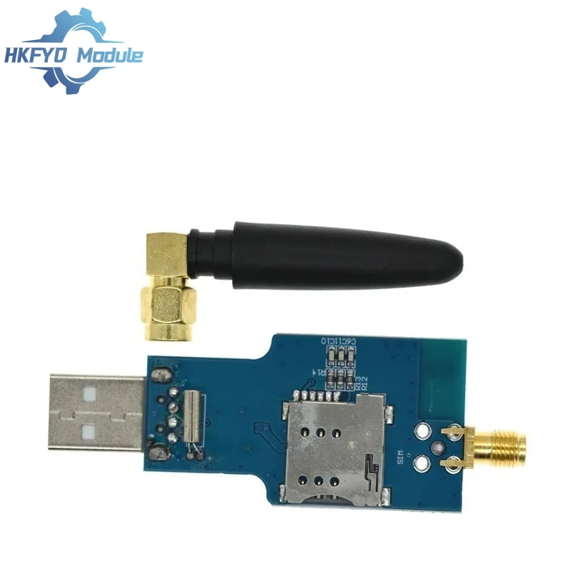 USB To GSM Module Quad-band GSM GPRS SIM800 SIM800C Module For Wireless Bluetooth SMS Messaging With Antenna