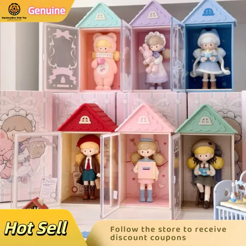 

Genuine Unicorn Molita Exquisite Theater Series Blind Box Popcorn Sister Fashion Collection Peripheral Trendy Play Decoration