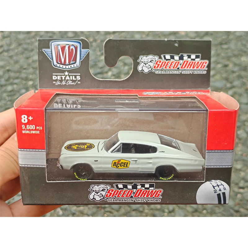 M2 1:64 MERCURY Charger Navtona HEMi Mustang BOSS 302 Modello pressofuso in lega Colleziona ornamento