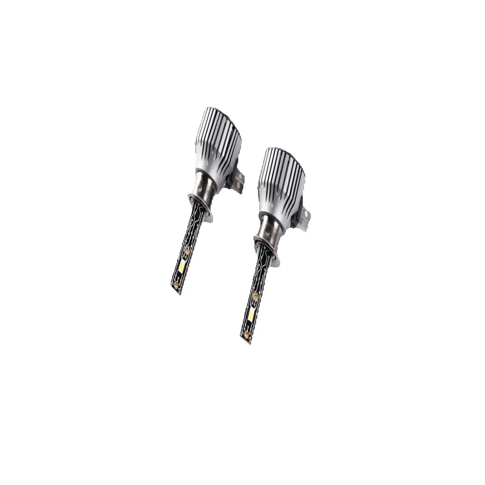 

2pcs A6 LED Headlights Concentrating Light H1 H8 H11 9006 HB4 Interface 12000LM For General Vehicle Use