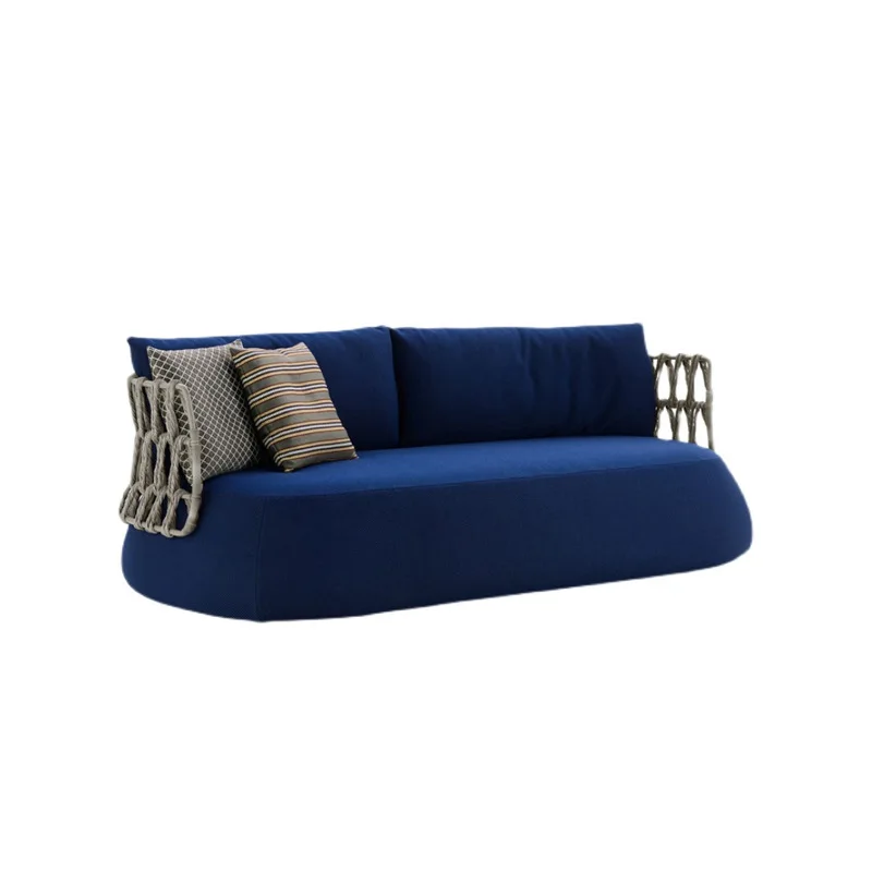 

Outdoor rattan sofa courtyard balcony outdoor waterproof leisure