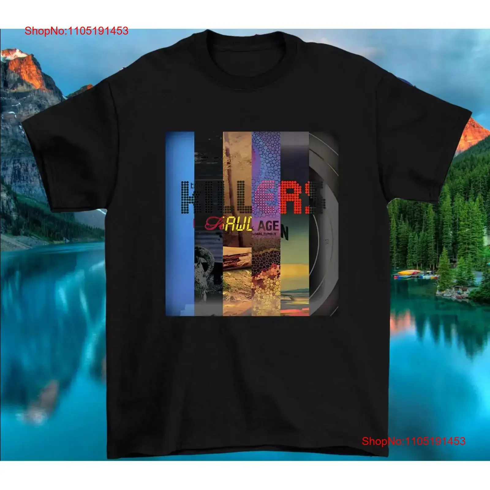 

Music hot The Killers Band T shirt size S 5XL vintage Washed Casual designer clothes Soft homme Stylish graphic