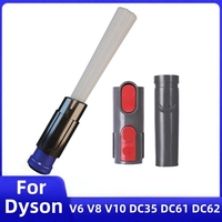 Cleaning Tool Attachment Brush Adaptor Set For Dyson V6 V8 V10 DC35 DC61 DC62 Vacuum Cleaner Dust Daddy Multi-Functional Tools