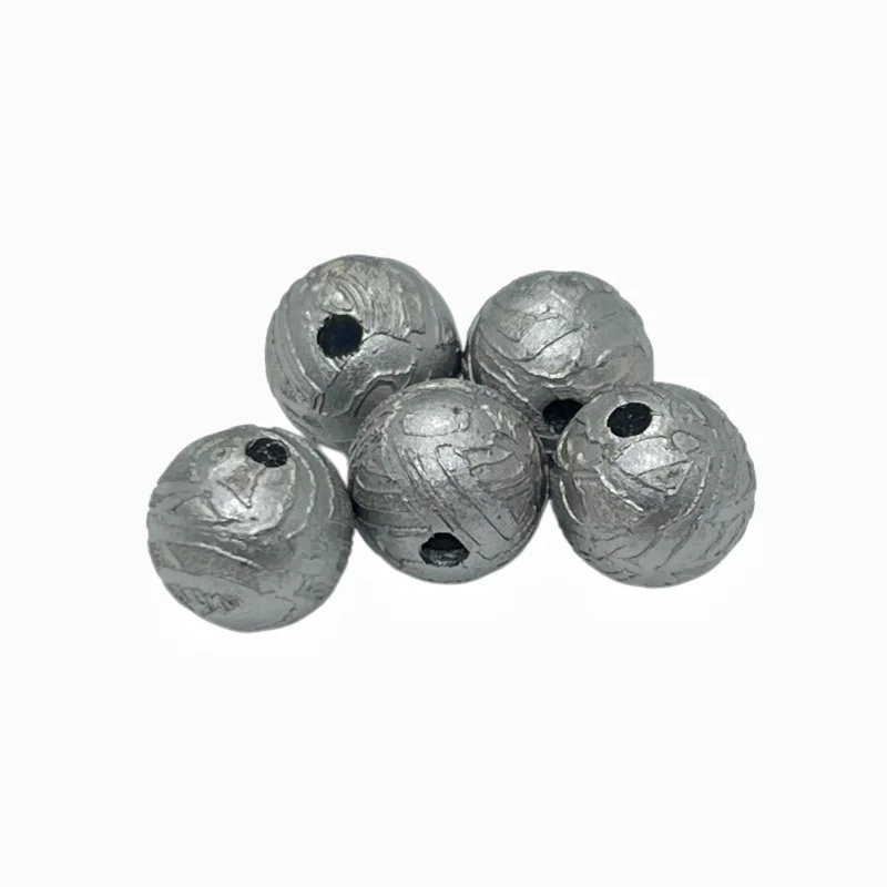 Muonionalusta Meteorite Mini Sphere Bead Natural Widmanstatten Texture Meteorite Bead DIY Jewelry Making Collectible