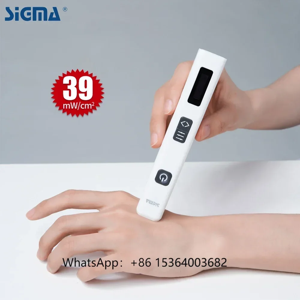 

Hand Vitiligo Psoriasis Spot Disease Treatment Device Mini 308nm UVB Light Therapy Machine Wand Ace