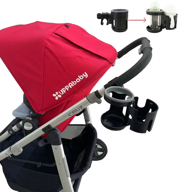 Applicable to StokkeXploryX V3V4V5V6 Scoot Baby stroller  2-in-1 Universal Stroller Cup Holder 360 Degrees Rotation Cup Holder