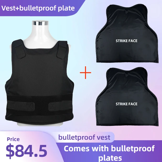 Vest with plate - Large area protective vest - NIJ IIIA - Outdoor tactical protective vest