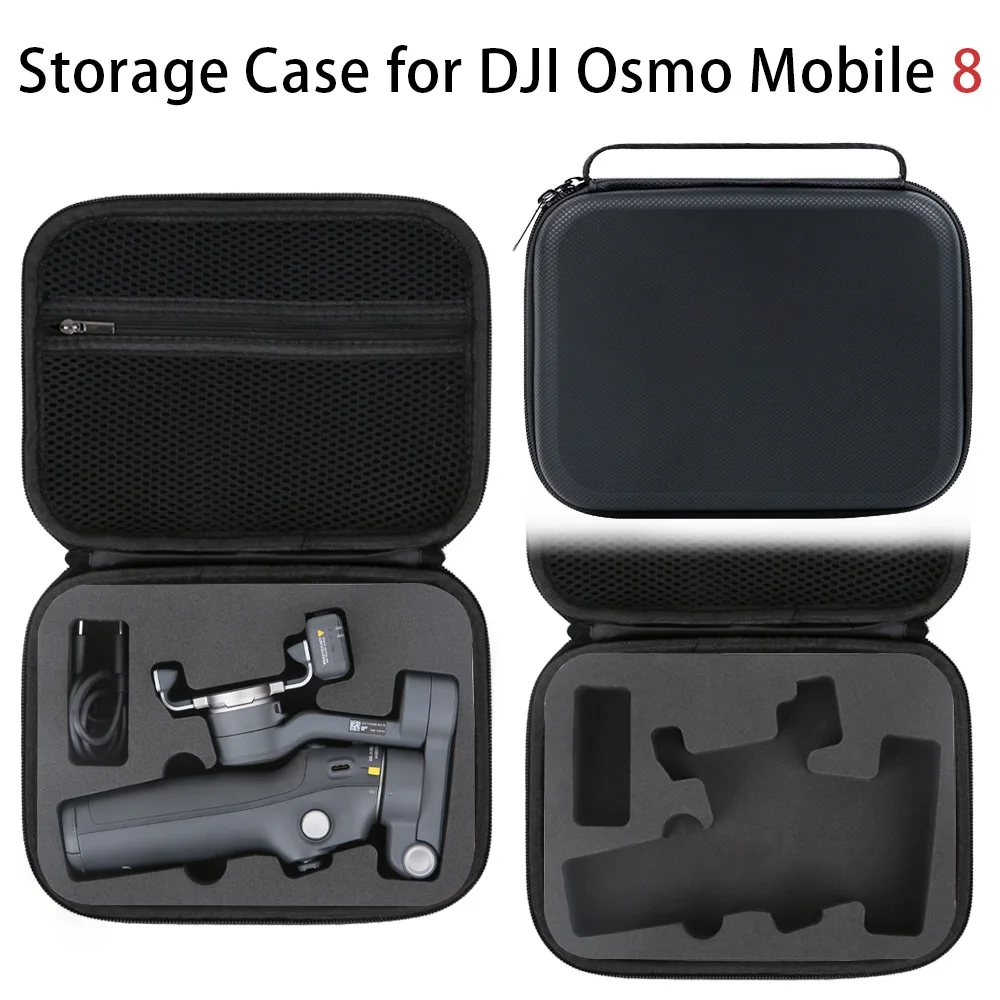 

Suitable for DJI Osmo Mobile 8 PU storage bag dstain-proof gimbal stabilizer storage bag
