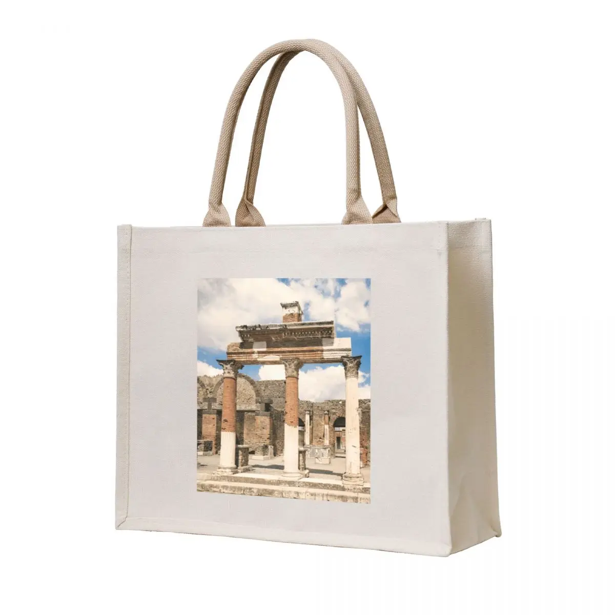 

Pompeii Ruins Tote Bag Women's shopper bag bag for beach cloth woman
