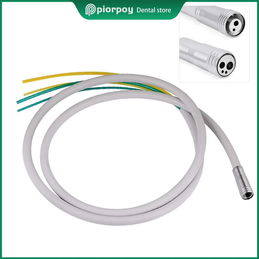 PIORPOY 1 Pc Dental Tubing Hose Silicone Tube For High Low Speed Handpiece Connector Adaptor 2/4 Holes Dentistry Products