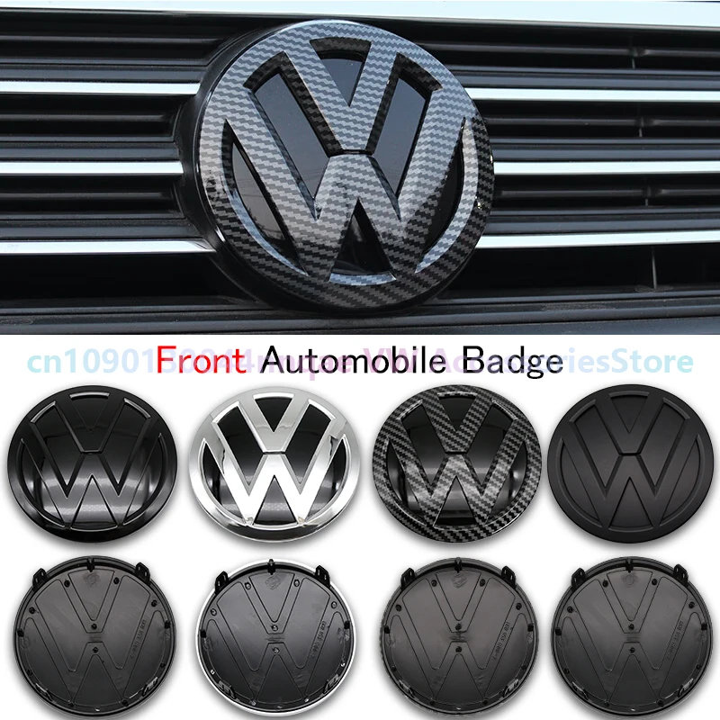 Calandre avant et badge de coffre ABS, accessoire de style de voiture pour Volkswagen VW Polo 2014