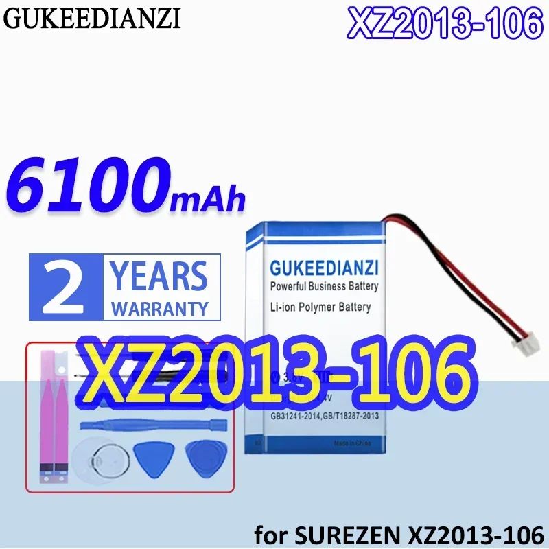 

XZ2013-106 (для SUREZEN) 6100 мАч для SUREZEN XZ2013-106 аккумулятор для медицинского оборудования высокой емкости
