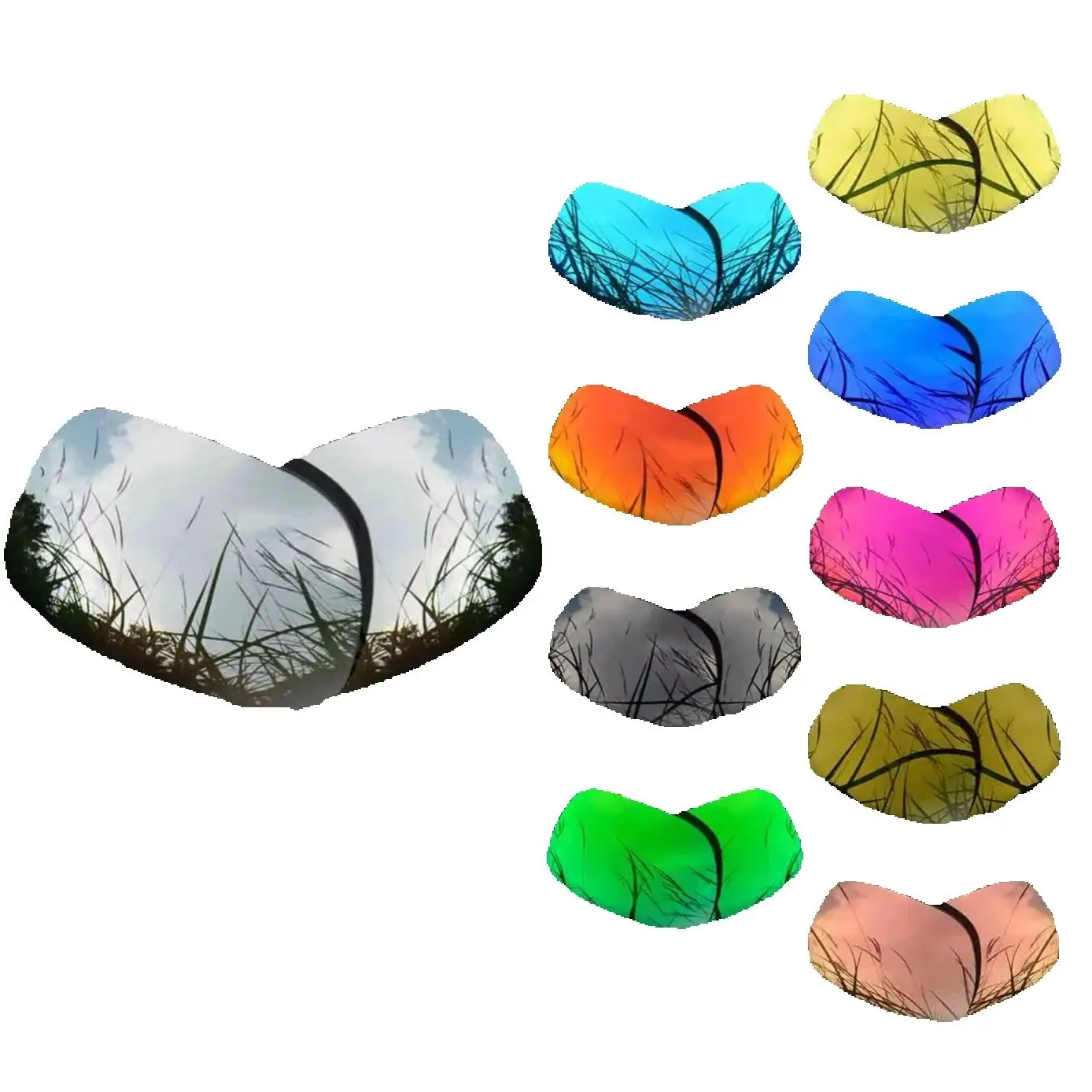 

Сменные поляризационные линзы с защитой от царапин для солнцезащитных очков Oakley TURBINE — много вариантов