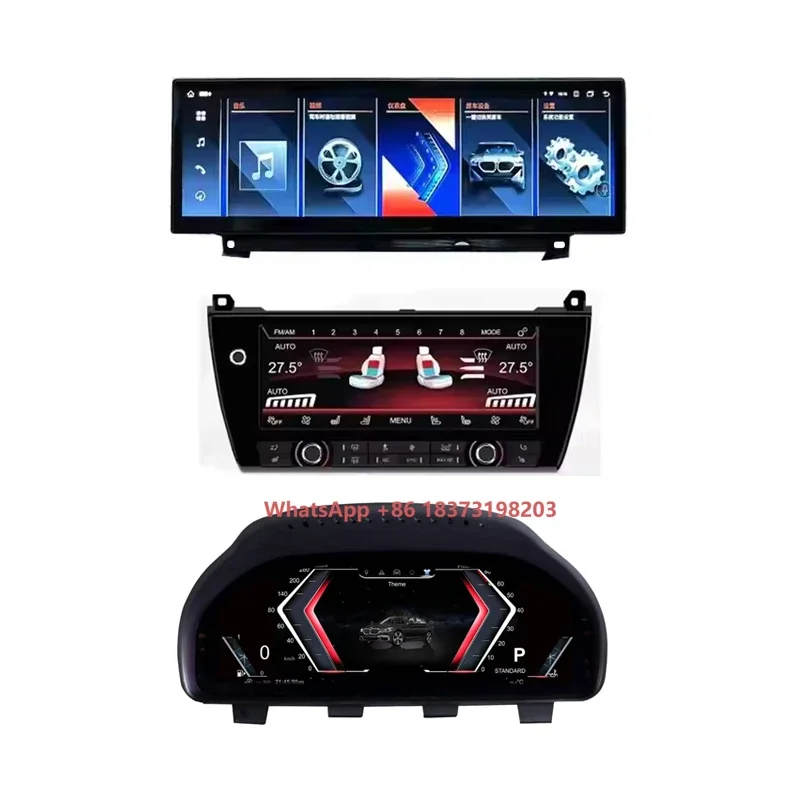 

Updated Android Radio Touch Screen GPS Navigation Carplay DSP MP3 for 5 F10/F18 2011-2017 AC Screen Panel LCD Digital