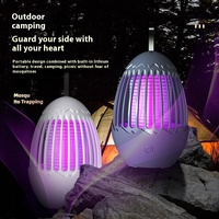 Portable Electric Shock Mosquito Killer, Household Charging, Indoor And Outdoor Camping, Photocatalyst, Fly And Mosquito Killer