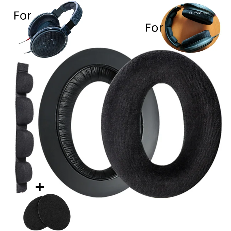 Replacement VELVET Ear Pads for SENNHEISER HD650 HD600 HD580 HD660 S HD565 HD545 Headphones And Headband Cushions Earpad SET