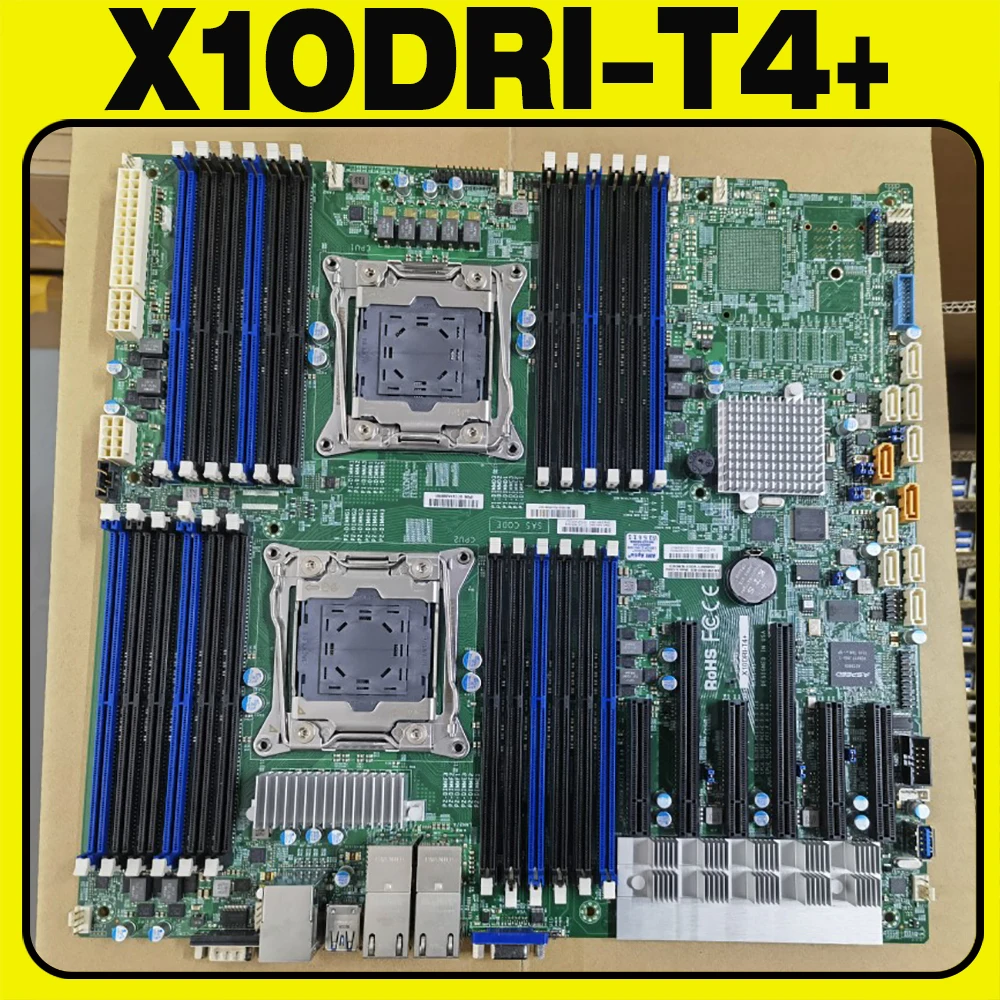 

X10DRI-T4+ For Supermicro Server Motherboard E5-2600 v4/v3 Family LGA2011 DDR4