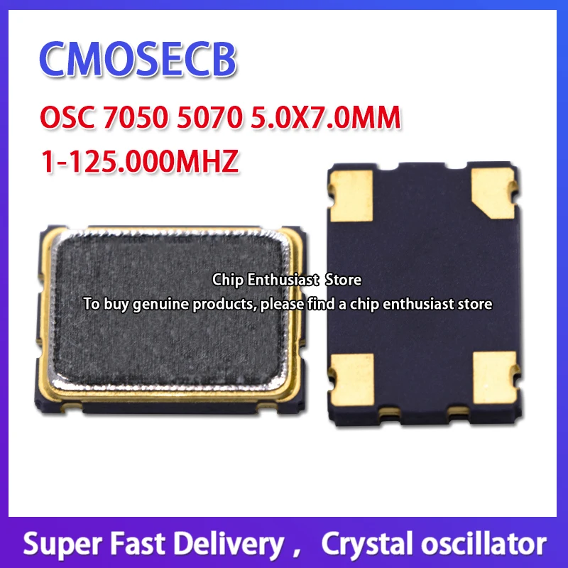 5070 7050 30M 30MHZ 30.000MHZ 3.3V SMD Active Crystal Oscillator OSC 4P 5.0X7.0MM