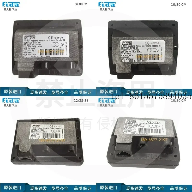 hot FIDA Ignition Transformer COMPACT 8/30PM 10/30CM 12/35-33 Ignition High Voltage Package