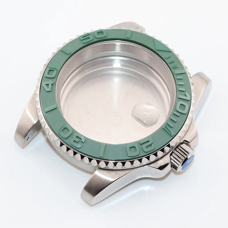 

Stainless Steel Case for Men's Wristwatch 40 Mm Diameter Classic round Shape Watch Case