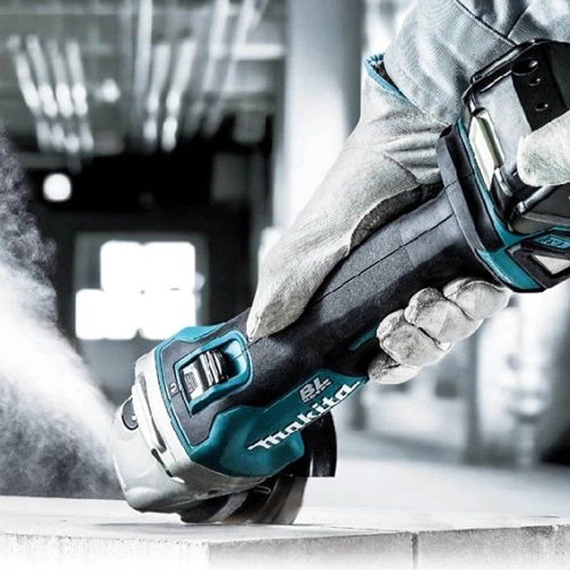 Makita DGA404Z Li-Ion 18V Cordless Angle Grinder 100mm (4″) Brushless Motor 8500RPM Hand Electric Grinder Body Only