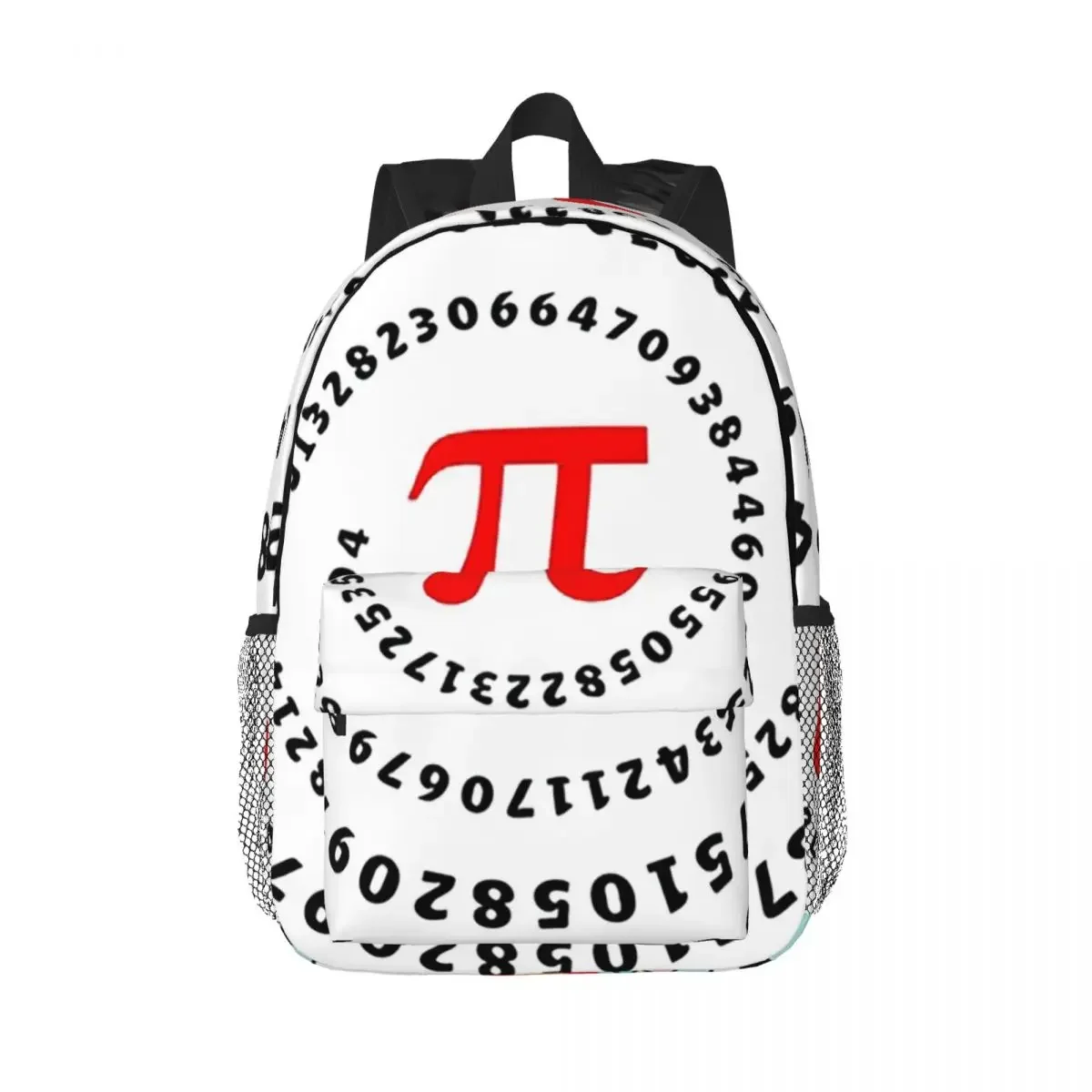 Pi, Spiral, Science, Mathematics Backpacks Teenager Bookbag Children School Bags Laptop Rucksack Shoulder Bag Large Capacity