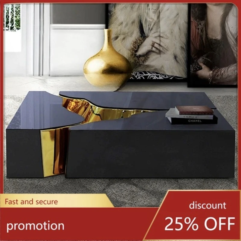 Coffee Table Table Shaped Minimalist Model Room Living Room Villa Creative Design Tea Table