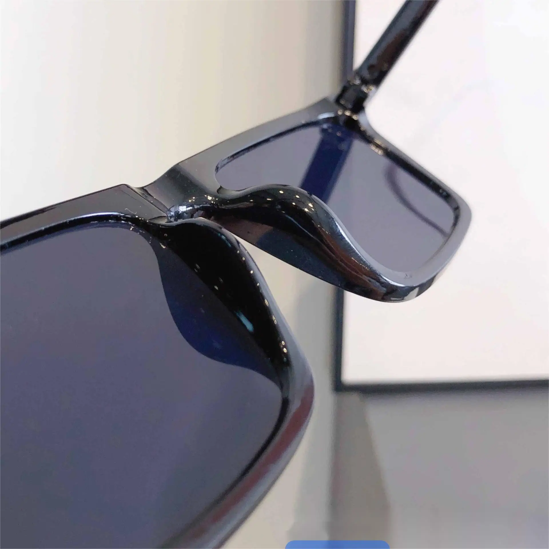 Vintage Black Square Sunglasses Woman Oversized Big Frame Sun Glasses Female Male Luxury Brand Designer Mirror Oculos De Sol